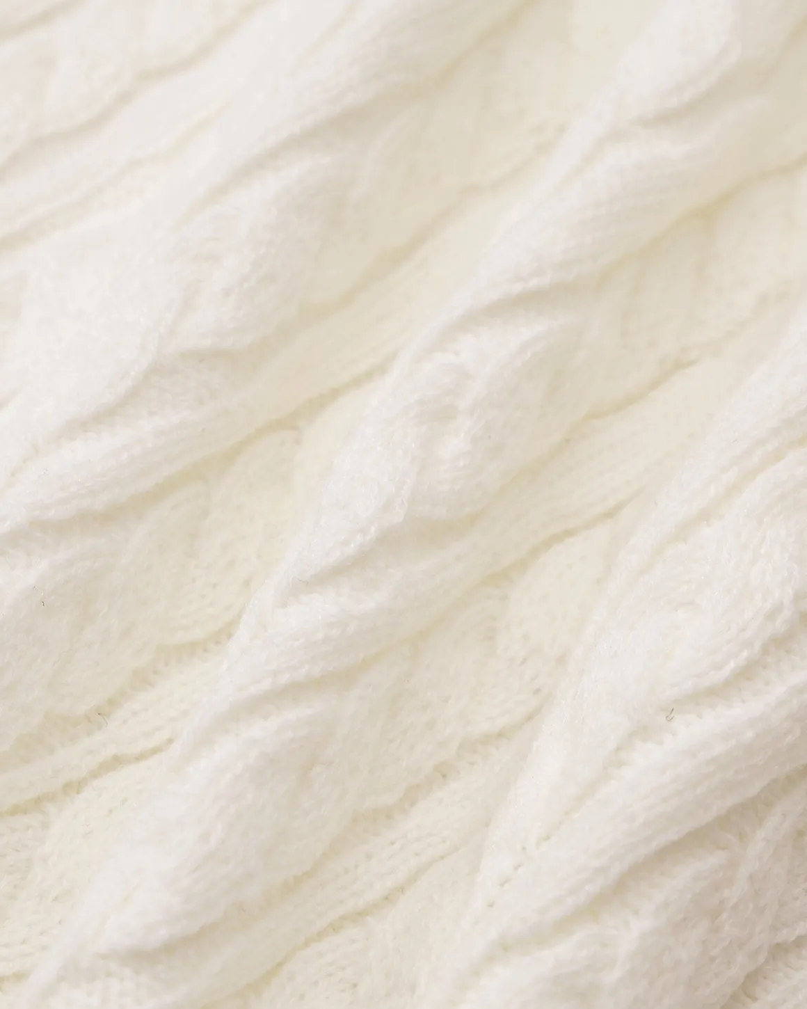 White Contrasting Knitted Mini Skirt