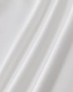White Cowl Neck Ruched Tank Top