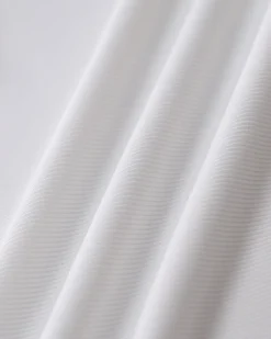 White Ribbed Knit Tank Top