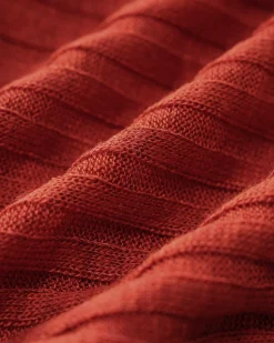 Wine Red Ruffle Button Cardigan