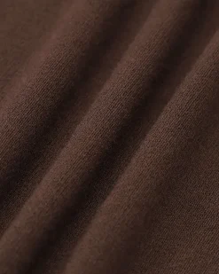 Women's Coffee Bodycon Reversible Sweater Dress
