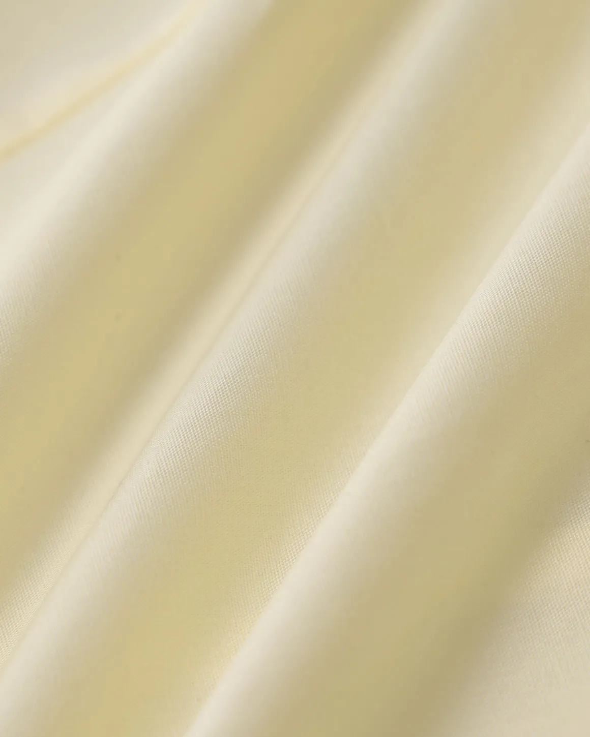Yellow Pleated A-Line Slip Midi Dress