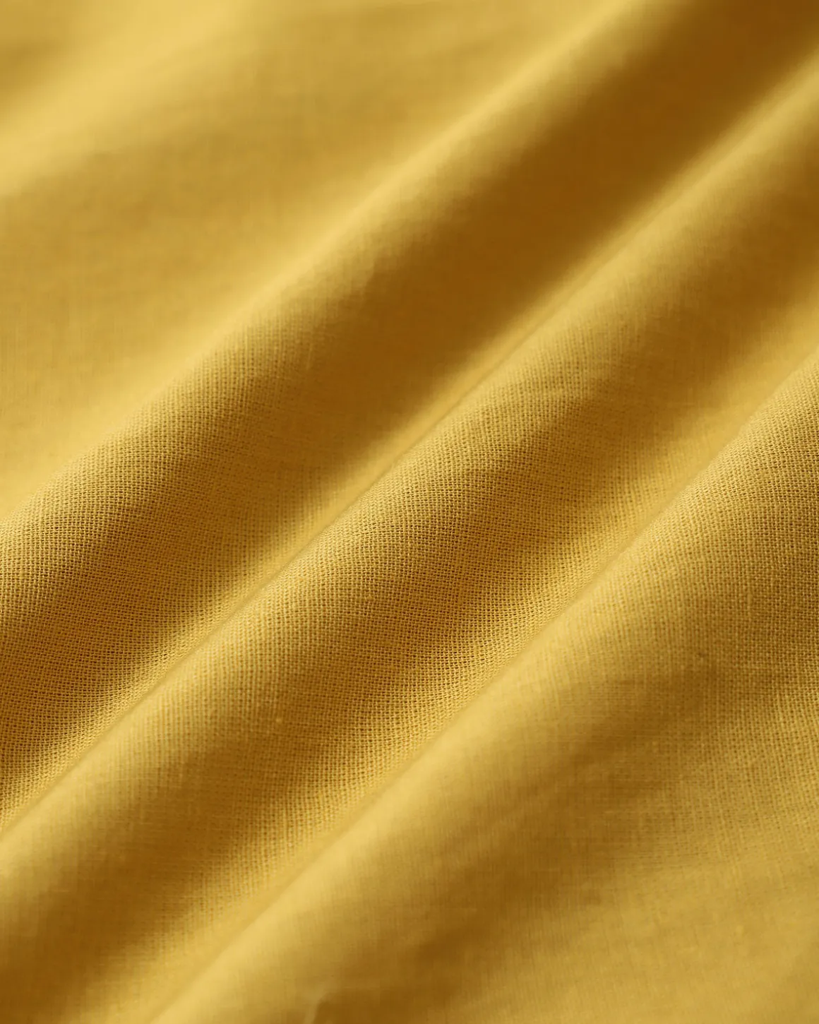 Yellow Square Neck Shirred Slip Midi Dress